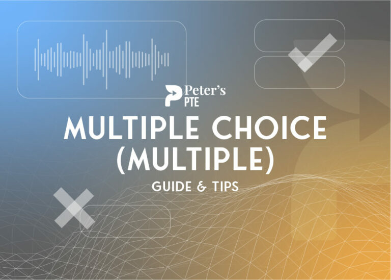 Listening Multiple Choice Multiple Answer Guide Tips Peter's PTE