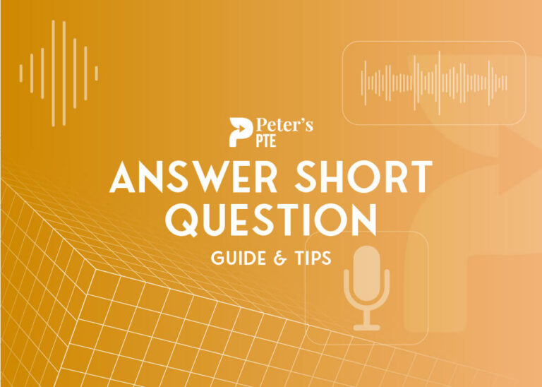 Mastering Answer Short Question A Detailed Guide and Tips Peter's PTE