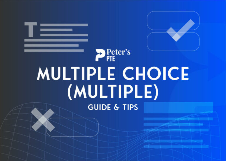 Reading Multiple Choice Multiple Answer Guide Tips Peter's PTE