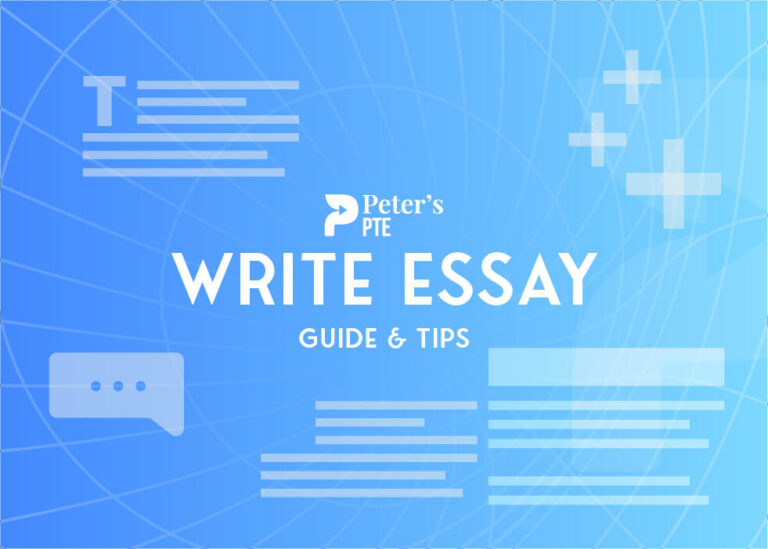 Ultimate Guide to Write Essay with Tips Tricks Peter's PTE