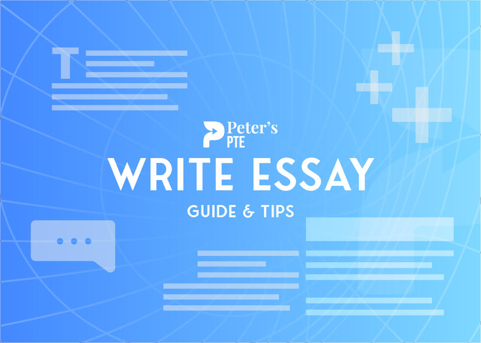 pte essay tips and tricks